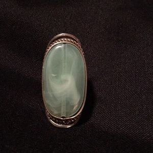 NWOT adjustable turquoise ring